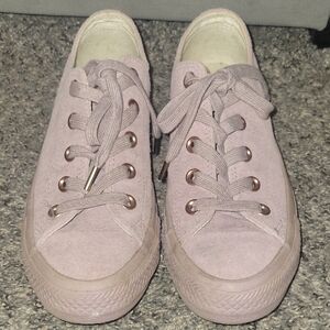 Women's Pink Converse Sneakers Size 6